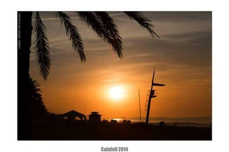 شقة كالافيل  في Bonito Y Acoger, A 50 Metros Del Mar Con Wifi المظهر الخارجي الصورة